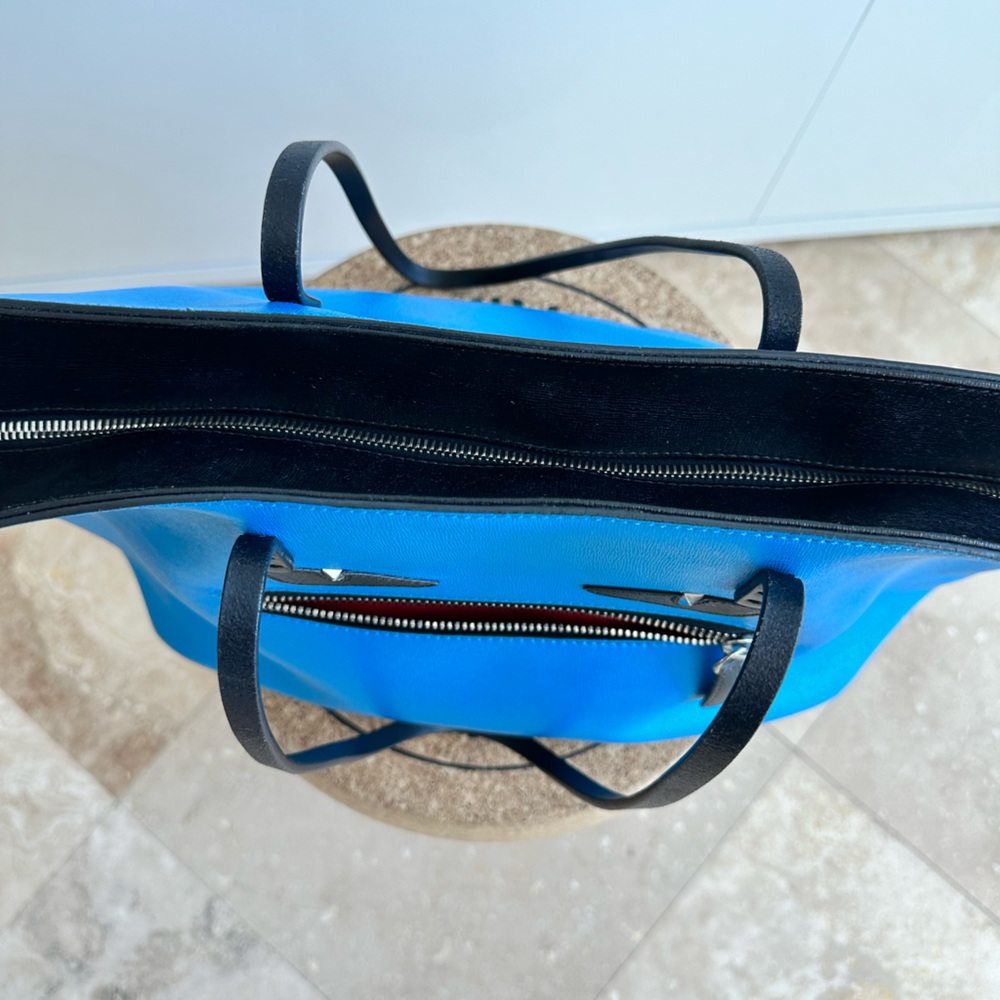 Fendi Monster Tote Bag in blue - Picture 6 of 7